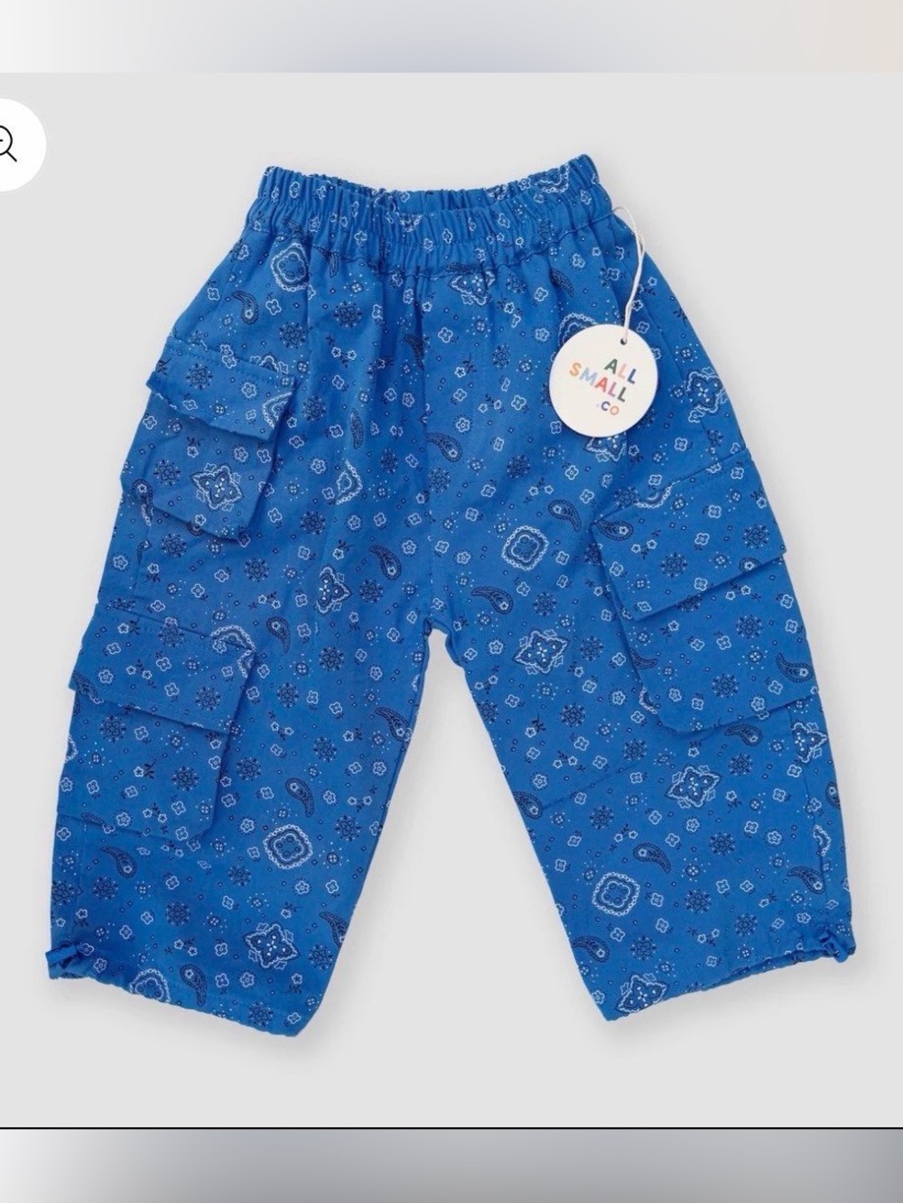 All Small Co Bandana Bungee Cargo Pants